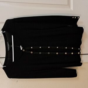 WHBM Women’s Snap-Front Cardigan – Lightweight, Flattering Fit, Versatile Layeri